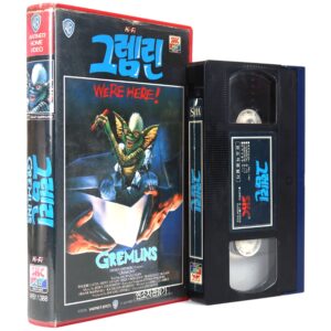 Gremlins (1984) Korean VHS Rental [NTSC] Korea Horror Comedy [issues, read]