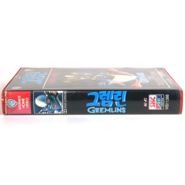 Gremlins (1984) Korean VHS Rental [NTSC] Korea Horror Comedy [issues, read]