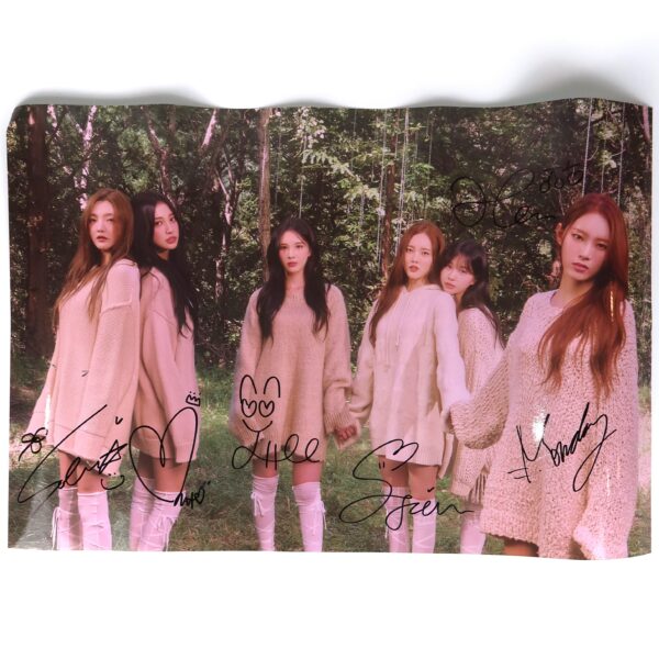 IMG_9880 Weeekly - Colorise Signed Autographed Poster Green