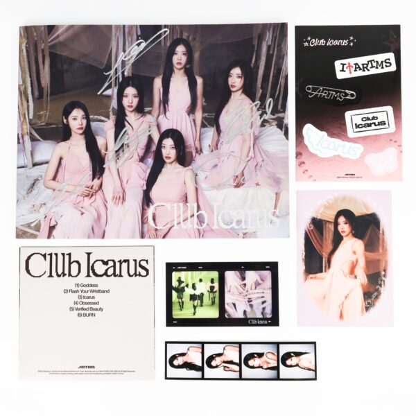ARTMS - Club Icarus [B Ver.] 1st Mini Album Signed Autographed CD Promo 2025