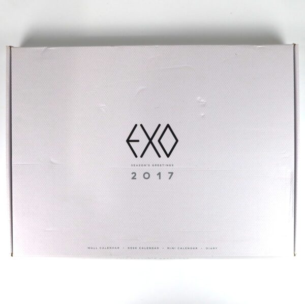 IMG_0060 Exo 2017 Season's Greetings Complete Set Calendar