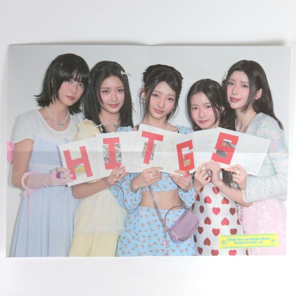 HITGS - Things We Love: H [Hi Ver.]1st Single Album Signed CD Promo 2025