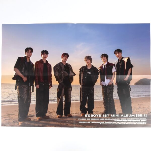 Be Boys - BE:1 [Ground Ver.] 1st Mini Album Signed CD Promo 2025