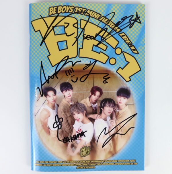 Be Boys - BE:1 [Basketball Ver.] 1st Mini Album Signed CD Promo 2025