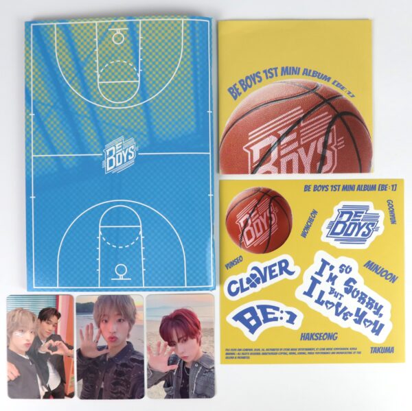 Be Boys - BE:1 [Basketball Ver.] 1st Mini Album Signed CD Promo 2025