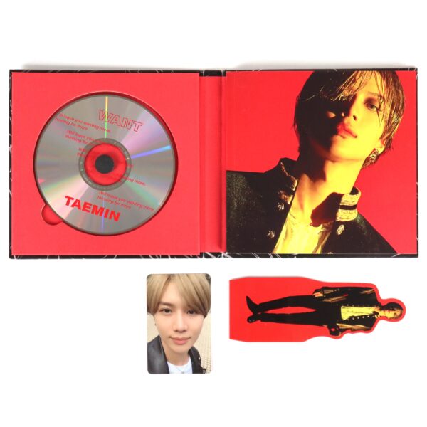 Taemin - Want [More Ver.] 2nd Mini Album CD + Photocard 2019 Shinee