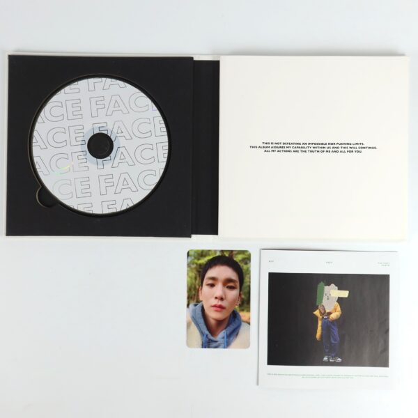 Key - Face [White Ver.] Album CD + Photocard K-Pop 2018 Shinee