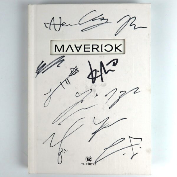 The Boyz - Maverick [Mood Ver.] 3rd Single Album Signed CD Promo 2021
