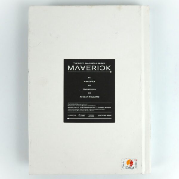 The Boyz - Maverick [Mood Ver.] 3rd Single Album Signed CD Promo 2021