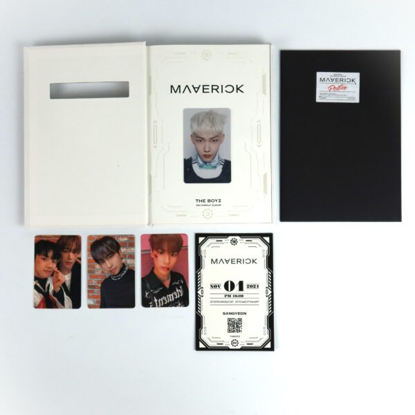 The Boyz - Maverick [Mood Ver.] 3rd Single Album Signed CD Promo 2021