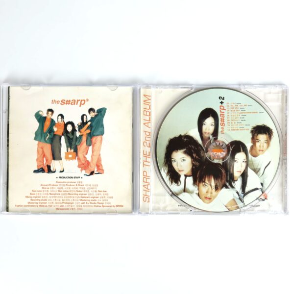 Sharp - The S#arp+2 The 2nd Album CD 90s K-Pop Korea Sharp 1999 [scuffing]