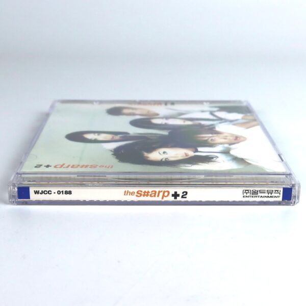 Sharp - The S#arp+2 The 2nd Album CD 90s K-Pop Korea Sharp 1999