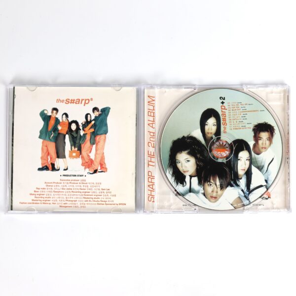 Sharp - The S#arp+2 The 2nd Album CD 90s K-Pop Korea Sharp 1999