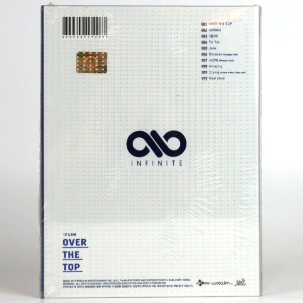 Infinite - Over The Top 1st Album CD Sealed K-Pop 2011