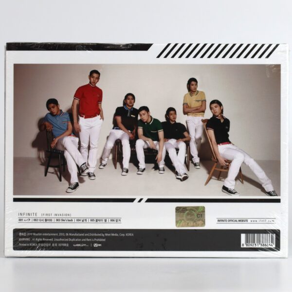 Infinite - First Invasion 1st Mini Album CD Sealed K-Pop 2010 [read]
