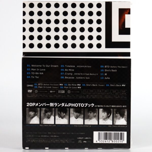 Infinite - Koi ni Ochiru Toki [Limited Ed.] Japan Album CD + DVD Sealed 2013