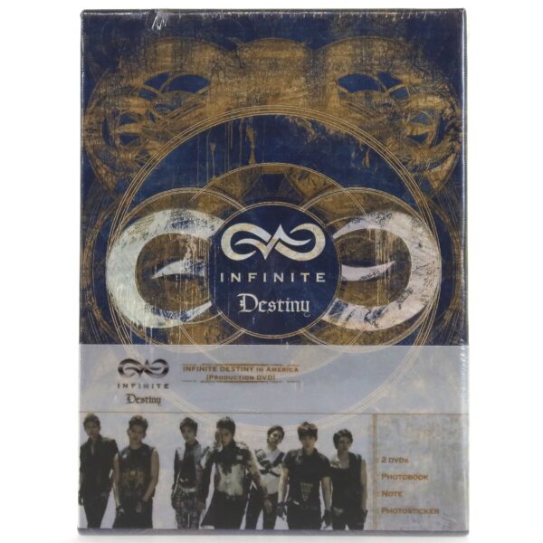 Infinite - Destiny In America DVD Set Sealed Korea K-Pop 2013