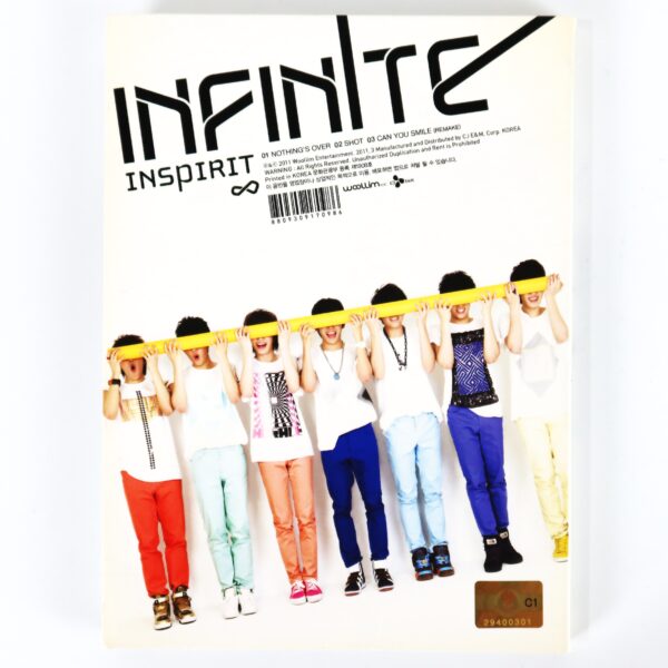 Infinite - Inspirit 1st Single Album CD 2011 K-Pop