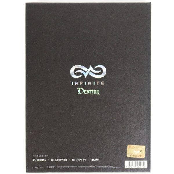 Infinite - Destiny 2nd Single Album CD 2013 K-Pop