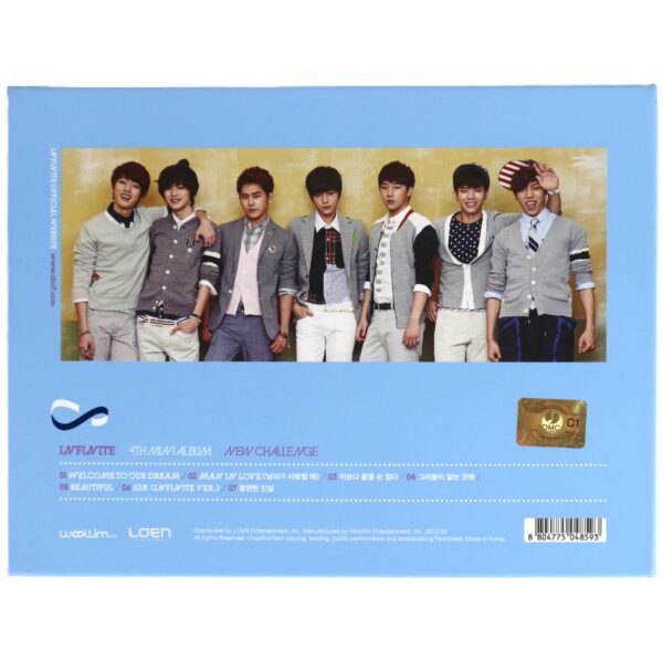 IMG_0475 Infinite - New Challenge 4th Mini Album CD 2013 K-Pop