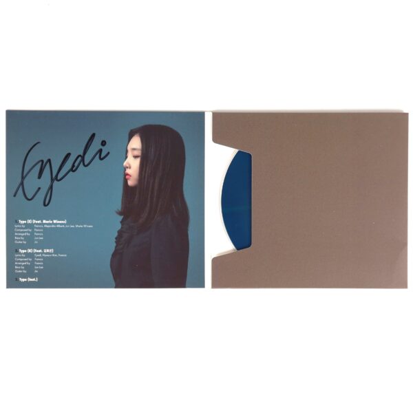 Eyedi - Chapter 21 3rd Single Album Signed Autographed CD Promo 2017