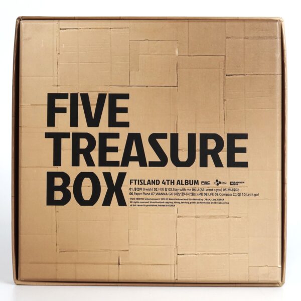 IMG_0575 FTIsland - Five Treasure Box Signed Autographed CD Album 2012 K-Pop