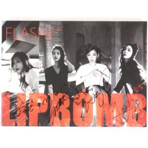 IMG_0840 Flashe - Lip Bomb Signed Autographed CD Single Album Promo 2016 K-Pop
