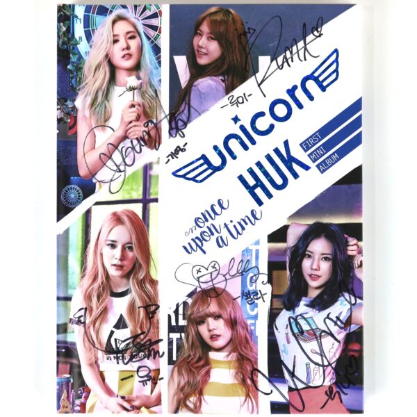 Unicorn - Once Upon A Time Signed Autographed CD Album Promo K-Pop 2015