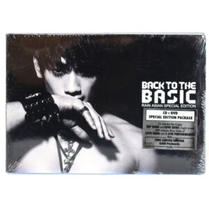 Rain - Back To The Basic Asian Special Edition CD DVD Sealed 2010 [read]