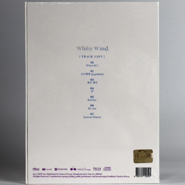 IMG_0972 Mamamoo - White Wind Album New Sealed CD 2019