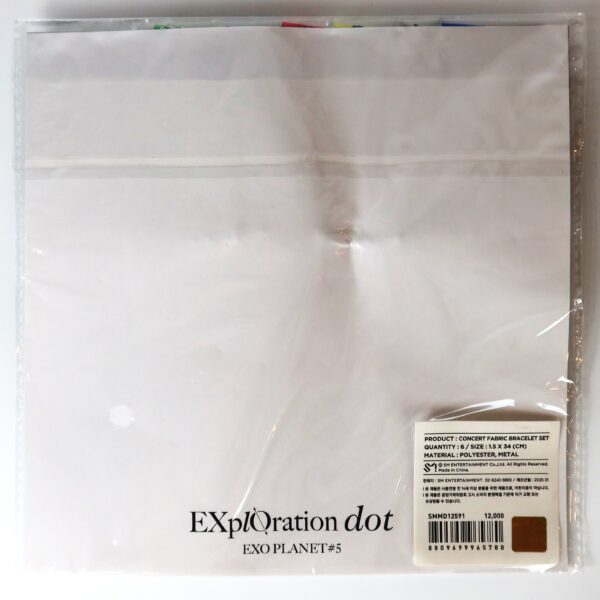 IMG_1129 Exo Planet #5 Exploration Dot Concert Fabric Bracelet Set 2020