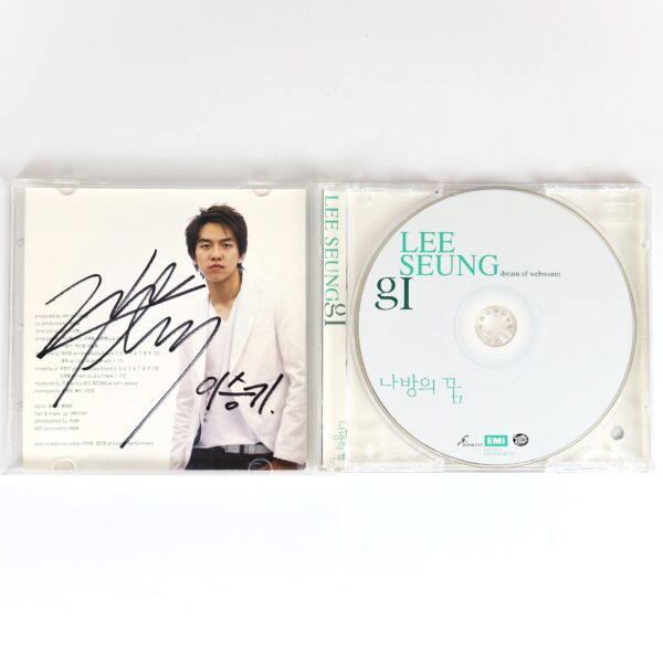 Lee Seung Gi – Dream Of A Moth Album Signed Autographed CD K-Pop 2010