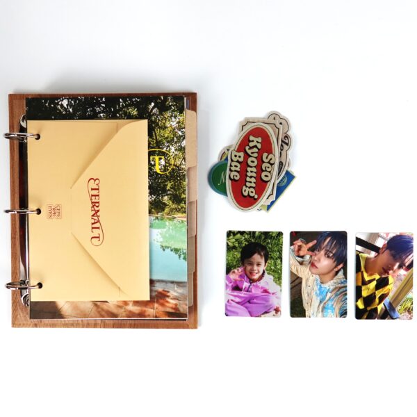 IMG_1193 Close Your Eyes - Eternalt 1st Mini Album Signed Autographed CD Promo K-Pop 2025