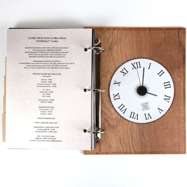 IMG_1194 Close Your Eyes - Eternalt 1st Mini Album Signed Autographed CD Promo K-Pop 2025