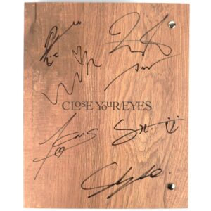IMG_1195 Close Your Eyes - Eternalt 1st Mini Album Signed Autographed CD Promo K-Pop 2025