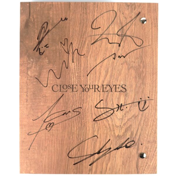 IMG_1195 Close Your Eyes - Eternalt 1st Mini Album Signed Autographed CD Promo K-Pop 2025