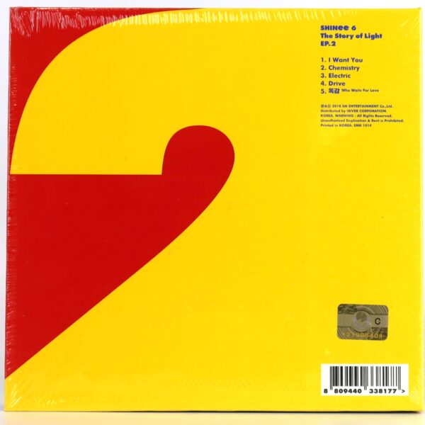 IMG_1266 Shinee - The Story Of Light Ep. 2 Album CD Sealed K-Pop 2018