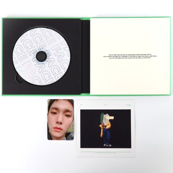 Key - Face [Green Ver.] The First Album CD + Photocard K-Pop 2018 Shinee 2
