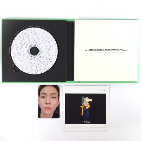 Key - Face [Green Ver.] The First Album CD + Photocard K-Pop 2018 Shinee 3