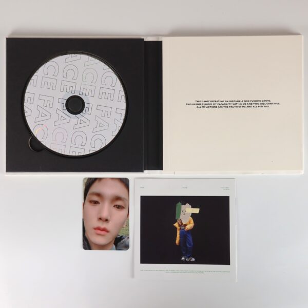 Key - Face [White Ver.] The First Album CD + Photocard K-Pop 2018 Shinee 2
