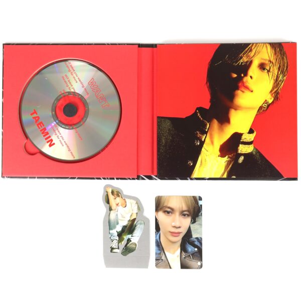 Taemin - Want [More Ver.] 2nd Mini Album CD + Photocard 2019 Shinee 2