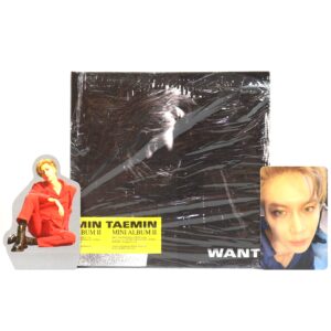Taemin - Want [Want Ver.] 2nd Mini Album CD + Photocard 2019 Shinee 1