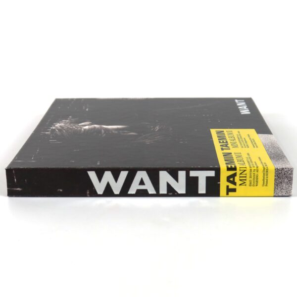 Taemin - Want [Want Ver.] 2nd Mini Album CD + Photocard 2019 Shinee 1