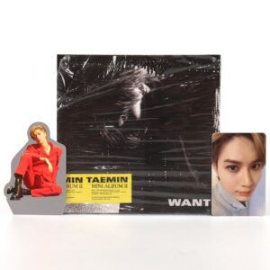 Taemin - Want [Want Ver.] 2nd Mini Album CD + Photocard 2019 Shinee 2