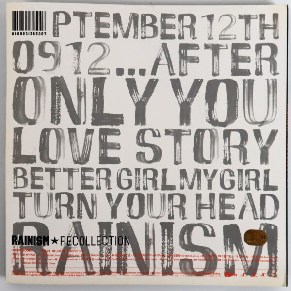 IMG_1452 Rain - Rainism Recollection Album CD + DVD + Photobook 2008 Bi