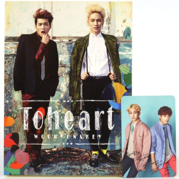 Woohyun & Key - To Heart 1st Mini Album CD K-Pop 2014 Shinee Infinite