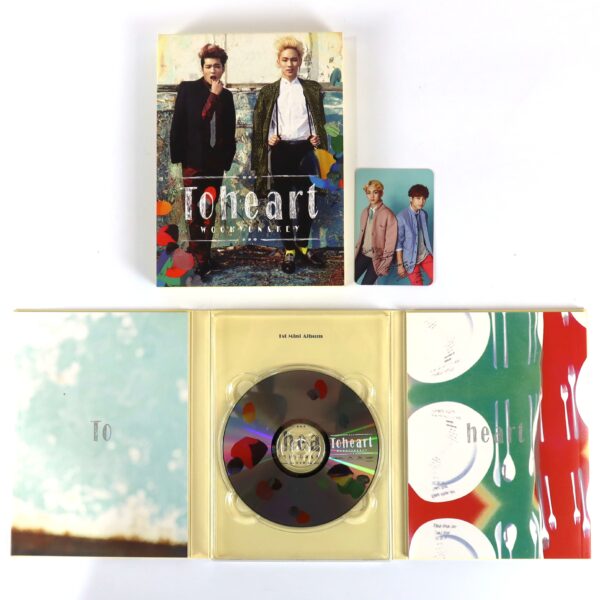 Woohyun & Key - To Heart 1st Mini Album CD K-Pop 2014 Shinee Infinite