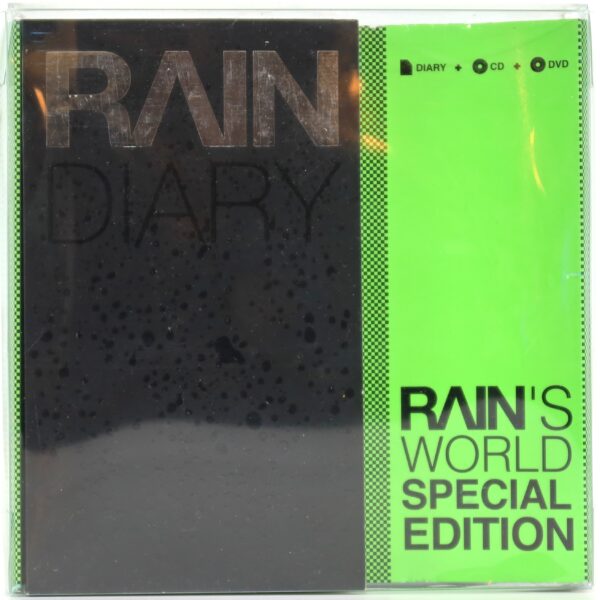 Rain - Rain's World Special Edition SE 4th Album CD + DVD + Diary 2006 Bi