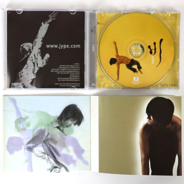 Rain - n001 / Bad Man 1st Album CD K-Pop 2002 Bi Clear Case