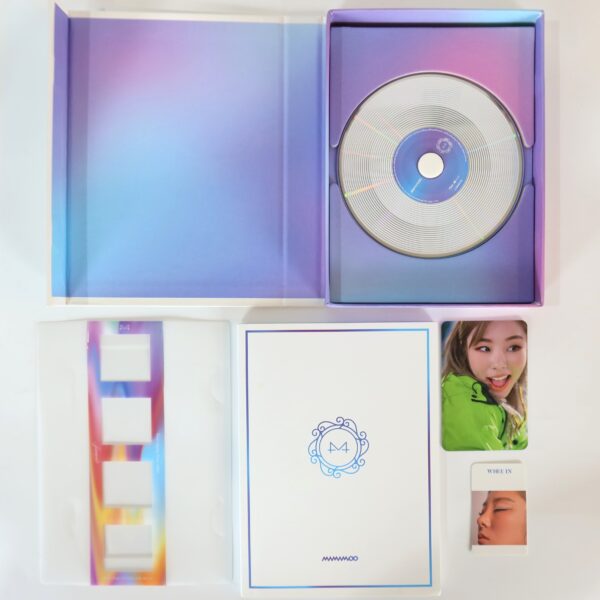 Mamamoo - White Wind Album CD Wheein Photocard + Frame Photo Set K-Pop 2019